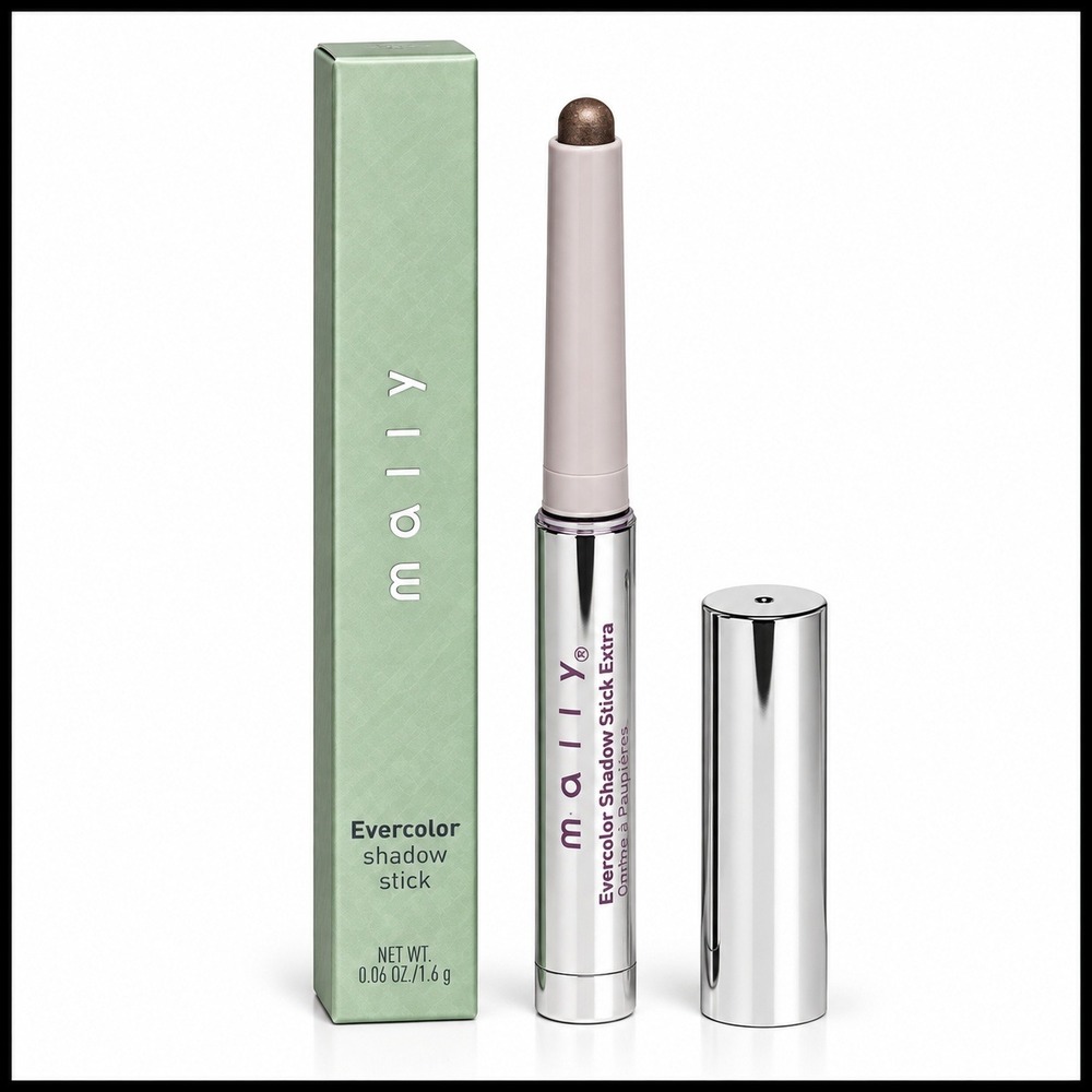 Mally Evercolor Shadow Stick Extra Umber Brown Cream Eyeshadow 0.06oz NIB